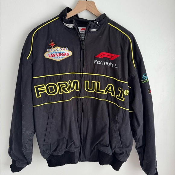 PacSun Other - PacSun Black Formula 1 Bomber Jacket